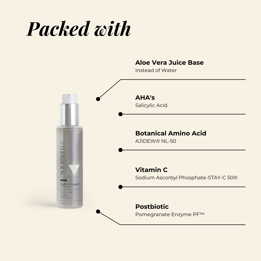 Purify & Comfort Face Cleanser